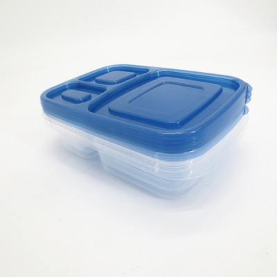 Hot Selling Plastic food storage containers Meal prep Single Compartment container Microwave36oz Bento Box BPA Free