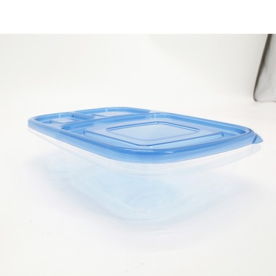 Sturdy Plastic Deli Food Storage Containers With Airtight Lids Freezer Safe | Meal Prep | Stackable | Leakproof | BPA Free