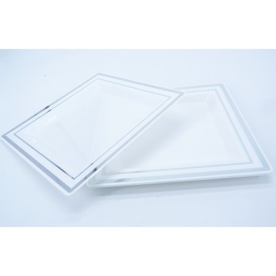 7.5 Premium White Fancy Disposable Dinner Plates factory manufacturers supplier wholesale