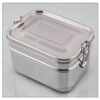 Stainless Steel Lunch box / Bento Box - 2-tier